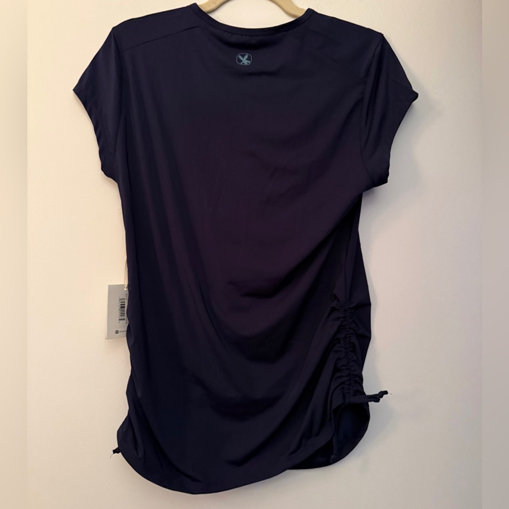 Carve Designs Dawson Rashguard-NWT Zipper, Short Cap Sleeve, Top Only, Sz.Lg - Picture 2 of 4